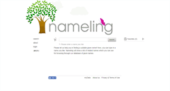 Desktop Screenshot of nameling.net